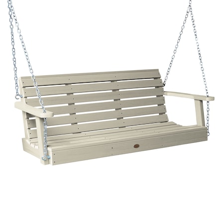 Highwood Usa 5ft Weatherly Porch Swing Outdoor Furniture for Patio, Backyard, Garden AD-PORW1-WAE